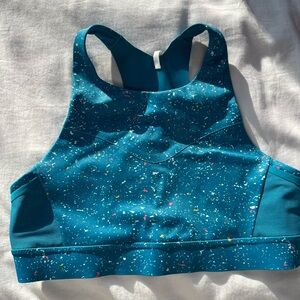 Brooks Vibrant Blue Sports Bra